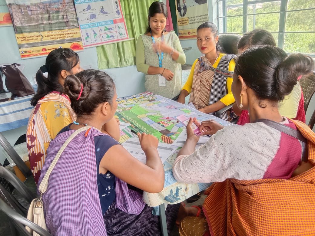 A community womens group session